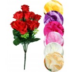 Bukiet róż-12 kwiatów; wys. 45 cm.