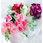 Bukiet kwiatów - storczyk 40 cm. Kolory: jasny róż, ciemny róż, biały, fiolet.